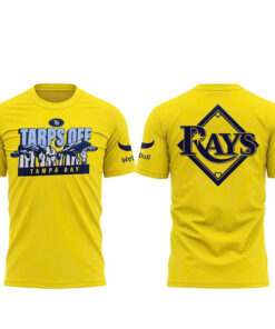 Unisex Tampa Bay Rays 2026 Tarps Off Graphic Shirt for Baseball Fans
