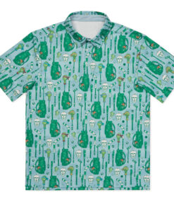 Unisex Teenage Mutant Ninja Turtles Jones Sporting Goods Graphic Polo Shirt for Cartoon Fans