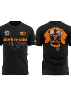 Unisex Tennessee Volunteers 2026 Dark Mode Graphic Shirt for Football Fans