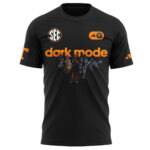 Unisex Tennessee Volunteers 2026 Dark Mode Graphic Shirt for Football Fans