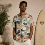 Unisex The Endless Summer 60th Commemorative Rock Hawaiian Shirt for Surfing and Classic Movie Fans