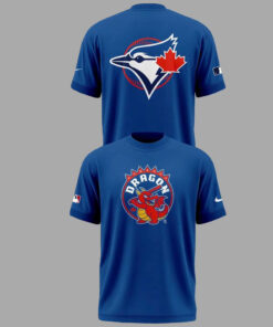 Unisex Toronto Blue Jays Home Run Dragon 2026 Graphic Shirt for Baseball Fans