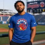 Unisex Toronto Blue Jays Home Run Dragon 2026 Graphic Shirt for Baseball Fans