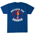 Unisex Toronto Blue Jays Unleash The Dragon Graphic Shirt for Baseball Fans