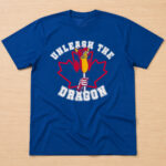 Unisex Toronto Blue Jays Unleash The Dragon Graphic Shirt for Baseball Fans