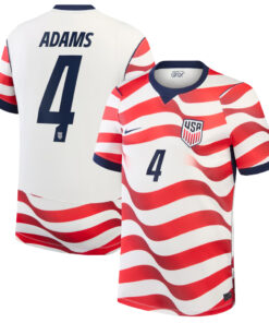 Unisex Tyler Adams USMNT 2026 Home Stadium Soccer Jersey for Soccer Fans