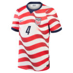 Unisex Tyler Adams USMNT 2026 Home Stadium Soccer Jersey for Soccer Fans