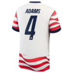 Unisex Tyler Adams USMNT 2026 Home Stadium Soccer Jersey for Soccer Fans