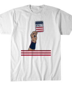 Unisex USA Article 27 Graphic Shirt for Patriotic Fans