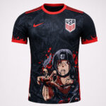 Unisex USA Soccer Team x Itachi 2026 Soccer Jersey for Soccer and Animation Fans
