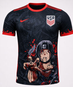 Unisex USA Soccer Team x Itachi 2026 Soccer Jersey for Soccer and Animation Fans