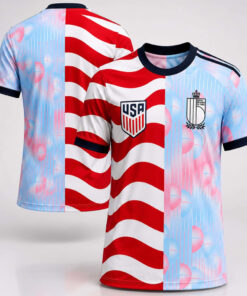 Unisex USA Vs Belgium Global Soccer Event 2026 Graphic Shirt for Soccer Fans