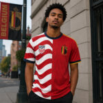 Unisex USA Vs Belgium Global Soccer Event 2026 Graphic Shirt for Soccer Fans