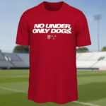 Unisex USMNT No Under Only Dogs Graphic Shirt for Soccer Fans