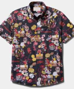 Unisex University of Southern California Día de los Muertos Performance 2026 Hawaiian Shirt for College Fans