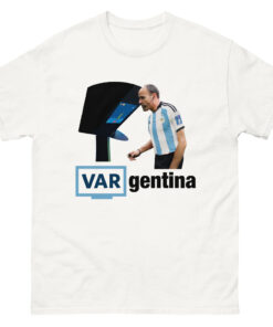 Unisex VARgentina Meme 2026 Graphic Shirt for Soccer Fans