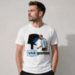 Unisex VARgentina Meme 2026 Graphic Shirt for Soccer Fans
