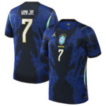 Unisex Vinicius Junior Brazil National Team 2026 Away Stadium Soccer Jersey for Soccer Fans