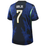 Unisex Vinicius Junior Brazil National Team 2026 Away Stadium Soccer Jersey for Soccer Fans