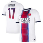 Unisex Vitinha Paris Saint-Germain 2026-2027 Away Stadium Soccer Jersey for Soccer Fans