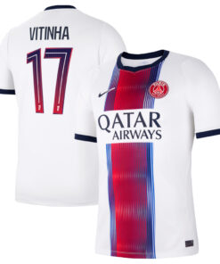 Unisex Vitinha Paris Saint-Germain 2026-2027 Away Stadium Soccer Jersey for Soccer Fans