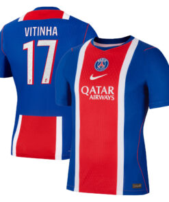 Unisex Vitinha Paris Saint-Germain 2026-2027 Home Stadium Soccer Jersey for Soccer Fans