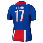 Unisex Vitinha Paris Saint-Germain 2026-2027 Home Stadium Soccer Jersey for Soccer Fans