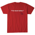 Unisex Washington Capitals Alex Ovechkin I'm Back Babes Graphic Shirt for Hockey Fans
