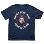 Unisex Washington Nationals Here For The Fireworks Graphic Shirt for Baseball Fans