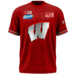 Unisex Wisconsin Badgers 2026 Lambeau Field Graphic Shirt for Football Fans