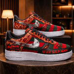 A Nightmare on Elm Street Freddy Krueger Never Sleep Again Shoes Sneakers for Horror Fans