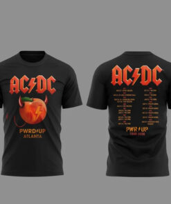 AC-DC PWR UP Tour 2026 Mercedes-Benz Stadium Graphic Shirt for Rock Music Fans