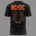 AC-DC PWR UP Tour 2026 Mercedes-Benz Stadium Graphic Shirt for Rock Music Fans