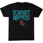 Arizona Diamondbacks Ryan Waldschmidt Schmidt Happens Graphic Shirt for Baseball Fans