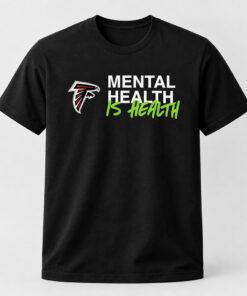 Atlanta Falcons Matt Ryan Mental Health Is Health Graphic Shirt for Football Fans