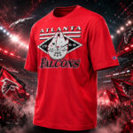 Atlanta Falcons x Millennium Falcon 2026 Graphic Shirt for Football and Star Wars Fans