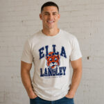 Auburn Tigers x Ella Langley The Dandelion Tour 2026 Graphic Shirt for College Football and Country Music Fans