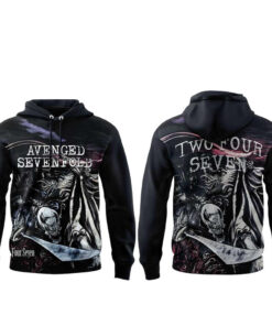 Avenged Sevenfold 2026 x 247 Version 2 Graphic Hoodie for Heavy Metal Fans