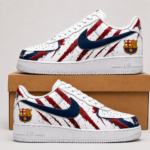 FC Barcelona Red Blue Claw 2026 Shoes Sneakers for Soccer Fans