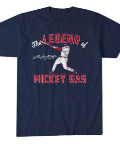 Boston Red Sox Mickey Gasper The Legend of Mickey Gas Graphic Shirt for Baseball Fans