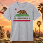 Califraudia Republic Graphic Shirt for Funny Quote Lovers
