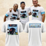 Chicago Bears x Peanuts Snoopy Helmet Graphic Shirt for Football and Peanuts Fans