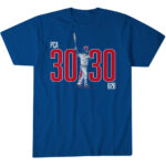 Chicago Cubs Pete Crow-Armstrong B2B 30-30 Club Graphic Shirt for Baseball Fans