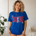Chicago Cubs Pete Crow-Armstrong B2B 30-30 Club Graphic Shirt for Baseball Fans