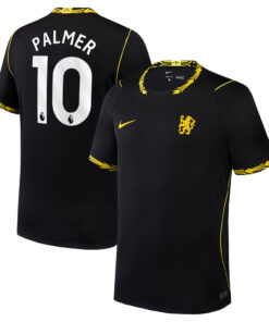 Cole Palmer Chelsea 2026-2027 Away Stadium Black Soccer Jersey for Soccer Fans