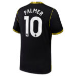 Cole Palmer Chelsea 2026-2027 Away Stadium Black Soccer Jersey for Soccer Fans