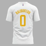 Custom Name And Number Indiana Pacers Tyrese Haliburton 2026 Graphic Shirt for Basketball Fans