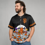 Custom Name And Number San Francisco Giants x Peanuts Night 2026 Halloween Baseball Jersey for Baseball and Peanuts Fans