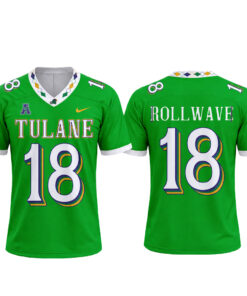 Custom Name And Number Tulane Green Wave x Mardi Gras 2026 Football Jersey for College Football Fans