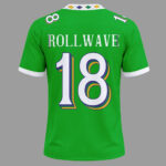 Custom Name And Number Tulane Green Wave x Mardi Gras 2026 Football Jersey for College Football Fans